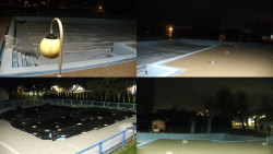 Areál koupaliště Hulín - sdružené snímky