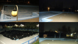 Areál koupaliště Hulín - sdružené snímky