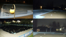 Areál koupaliště Hulín - sdružené snímky