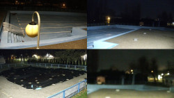 Areál koupaliště Hulín - sdružené snímky