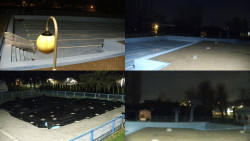 Areál koupaliště Hulín - sdružené snímky