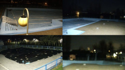 Areál koupaliště Hulín - sdružené snímky