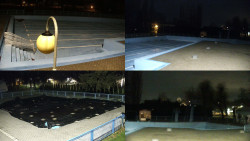 Areál koupaliště Hulín - sdružené snímky