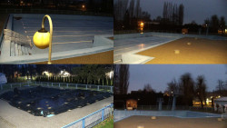 Areál koupaliště Hulín - sdružené snímky