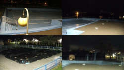 Areál koupaliště Hulín - sdružené snímky