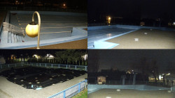 Areál koupaliště Hulín - sdružené snímky