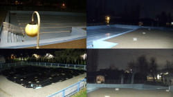 Areál koupaliště Hulín - sdružené snímky