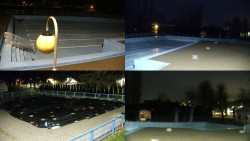 Areál koupaliště Hulín - sdružené snímky