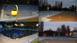 Areál koupaliště Hulín - sdružené snímky