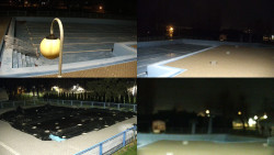 Areál koupaliště Hulín - sdružené snímky