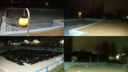 Areál koupaliště Hulín - sdružené snímky