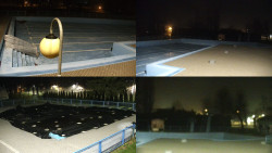 Areál koupaliště Hulín - sdružené snímky