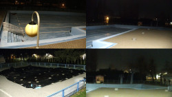 Areál koupaliště Hulín - sdružené snímky