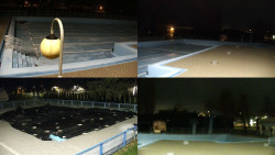 Areál koupaliště Hulín - sdružené snímky