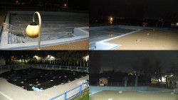 Areál koupaliště Hulín - sdružené snímky