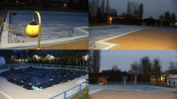 Areál koupaliště Hulín - sdružené snímky