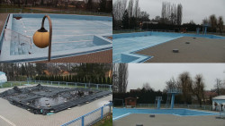 Areál koupaliště Hulín - sdružené snímky