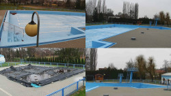 Areál koupaliště Hulín - sdružené snímky