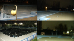 Areál koupaliště Hulín - sdružené snímky