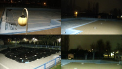 Areál koupaliště Hulín - sdružené snímky