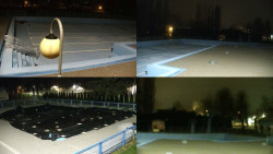 Areál koupaliště Hulín - sdružené snímky