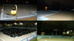 Areál koupaliště Hulín - sdružené snímky