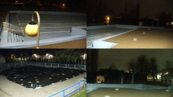 Areál koupaliště Hulín - sdružené snímky