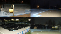 Areál koupaliště Hulín - sdružené snímky