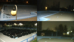 Areál koupaliště Hulín - sdružené snímky