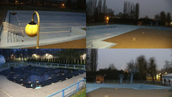 Areál koupaliště Hulín - sdružené snímky