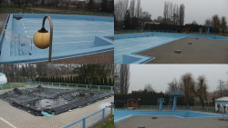 Areál koupaliště Hulín - sdružené snímky