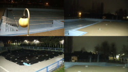 Areál koupaliště Hulín - sdružené snímky