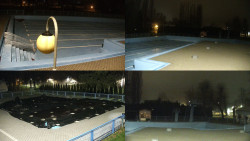 Areál koupaliště Hulín - sdružené snímky