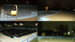 Areál koupaliště Hulín - sdružené snímky