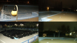 Areál koupaliště Hulín - sdružené snímky