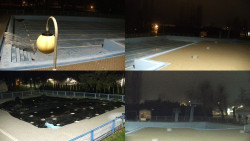 Areál koupaliště Hulín - sdružené snímky