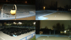 Areál koupaliště Hulín - sdružené snímky