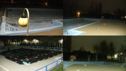 Areál koupaliště Hulín - sdružené snímky