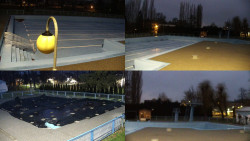 Areál koupaliště Hulín - sdružené snímky