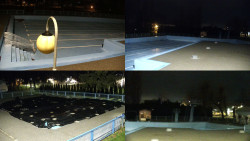 Areál koupaliště Hulín - sdružené snímky