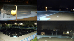 Areál koupaliště Hulín - sdružené snímky