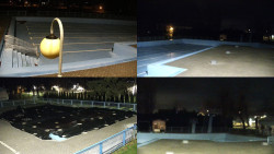 Areál koupaliště Hulín - sdružené snímky