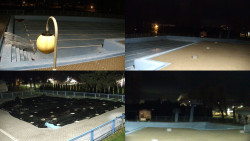 Areál koupaliště Hulín - sdružené snímky