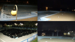 Areál koupaliště Hulín - sdružené snímky