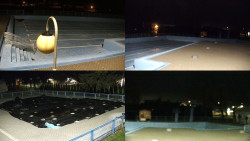 Areál koupaliště Hulín - sdružené snímky