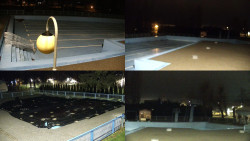 Areál koupaliště Hulín - sdružené snímky