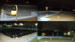 Areál koupaliště Hulín - sdružené snímky