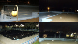 Areál koupaliště Hulín - sdružené snímky