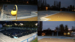 Areál koupaliště Hulín - sdružené snímky