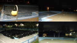 Areál koupaliště Hulín - sdružené snímky